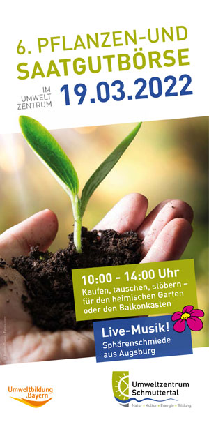 Flyer der Saatgutbörse Schmuttertal